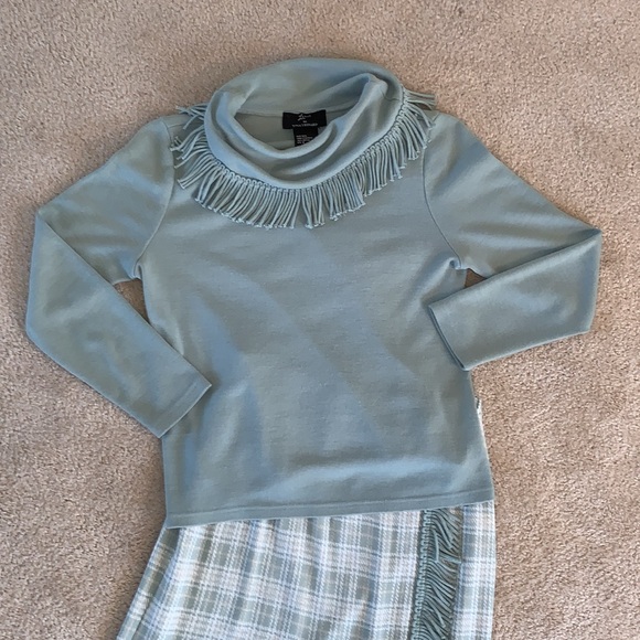 Lemmie for Nina Leonard 2 piece set: sweater and skirt, Size Small - Picture 2 of 14